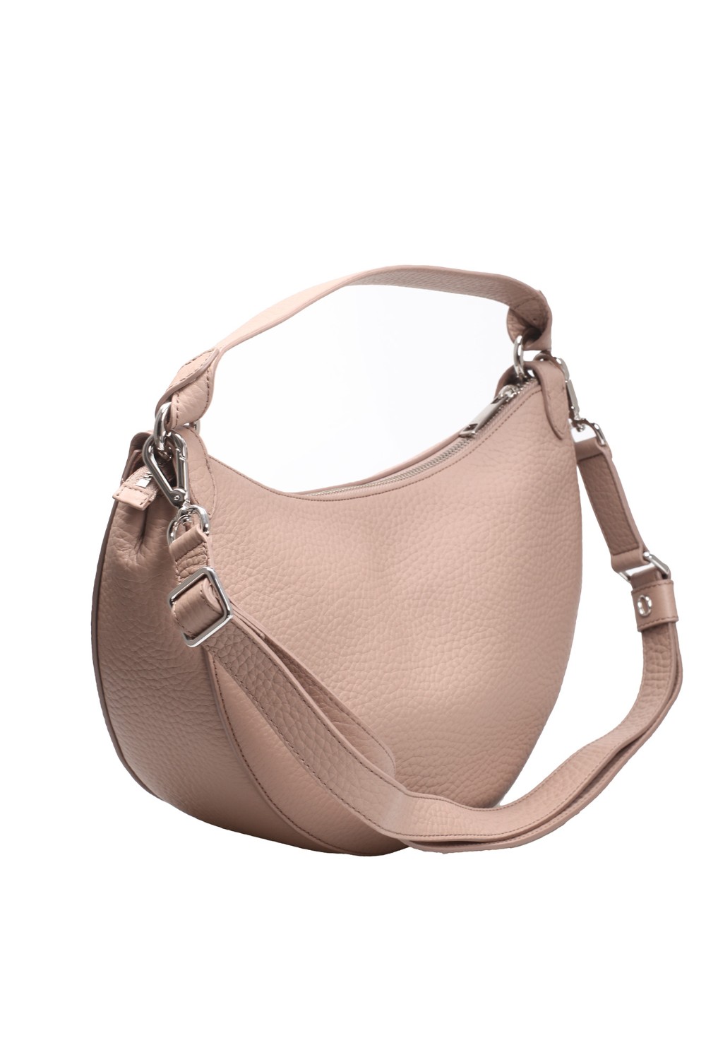 shop ORCIANI  Borsa: Orciani Mini Bag "Dumpling" Soft in pelle con tracolla.
Finitura palladio.
Tracolla rimovibile a catena.
Portacarte interno.
Chiusura a zip.
Dimensioni: Larghezza: 24 cm / Altezza: 16 cm / Profondità: 10 cm.
Composizione: 100% pelle di vitello.
Made in Italy.. B02183 SOF-CMO number 5307703